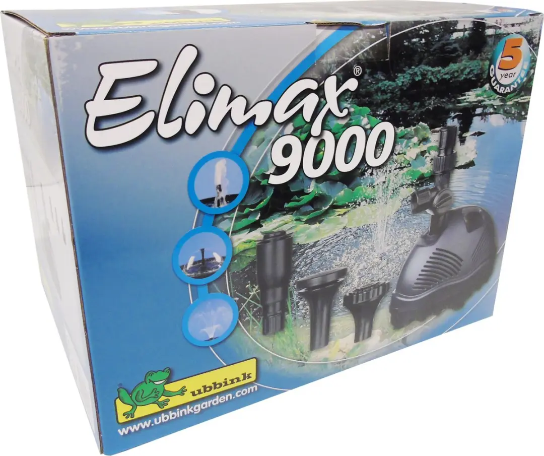 Ubbink Elimax 9000 Fountainpomp - 8800 l/u - 215W - afbeelding 5 van 6