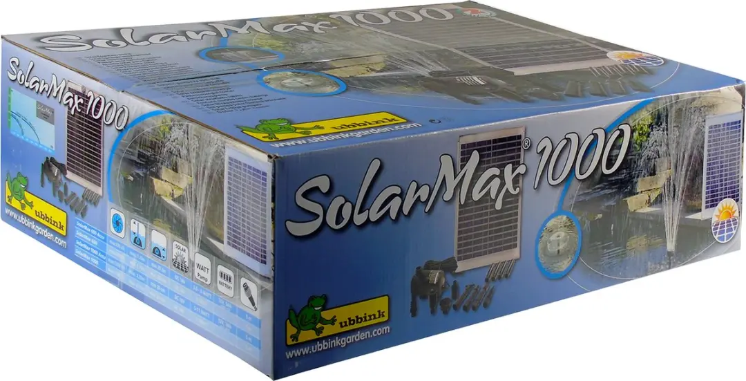 Ubbink SolarMax 1000 Fonteinpomp - 1350 l/h - 1500L - afbeelding 5 van 5