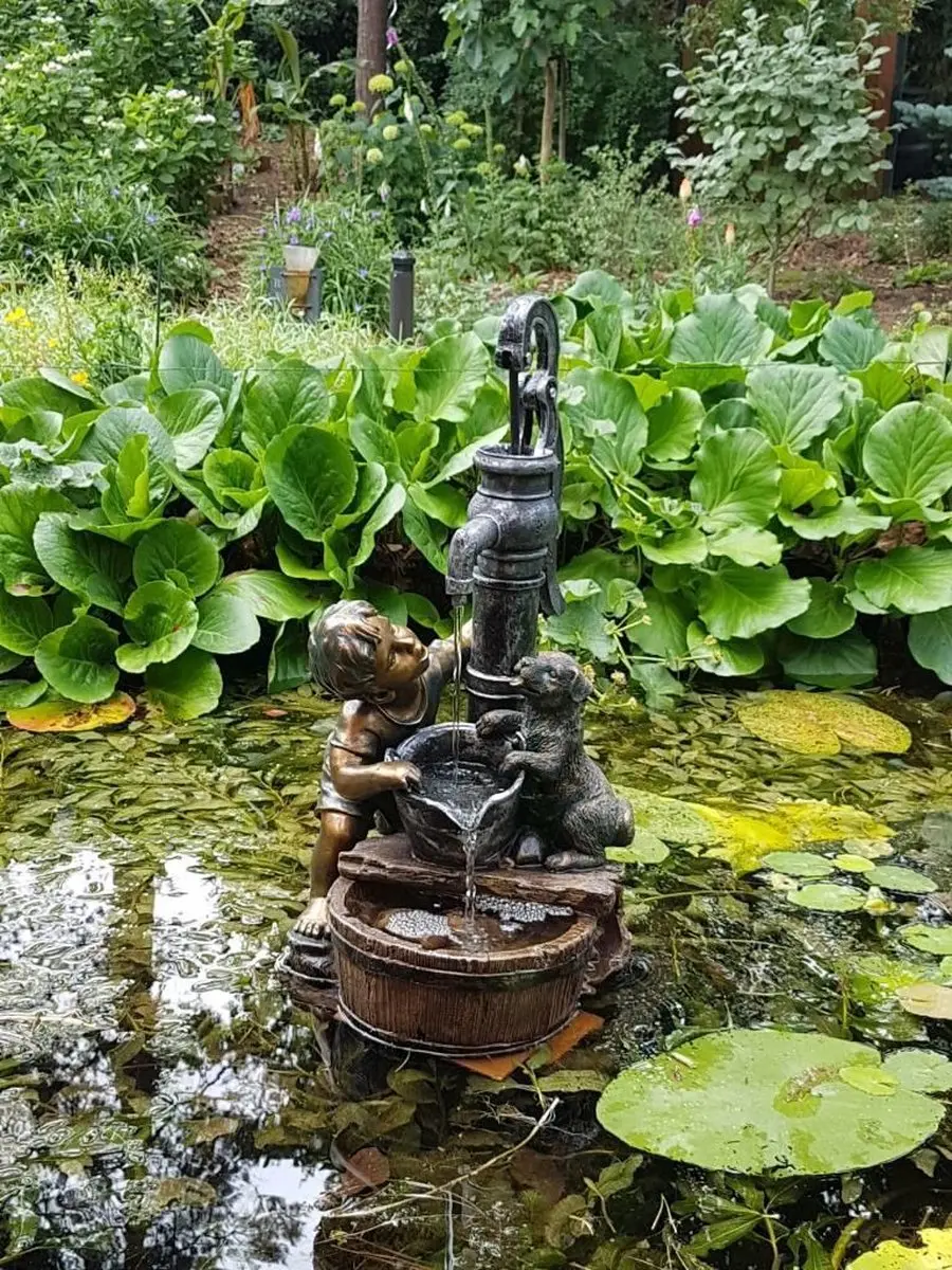 Ubbink AcquaArte Regina Waterornament - 5W - Bruin - afbeelding 3 van 4
