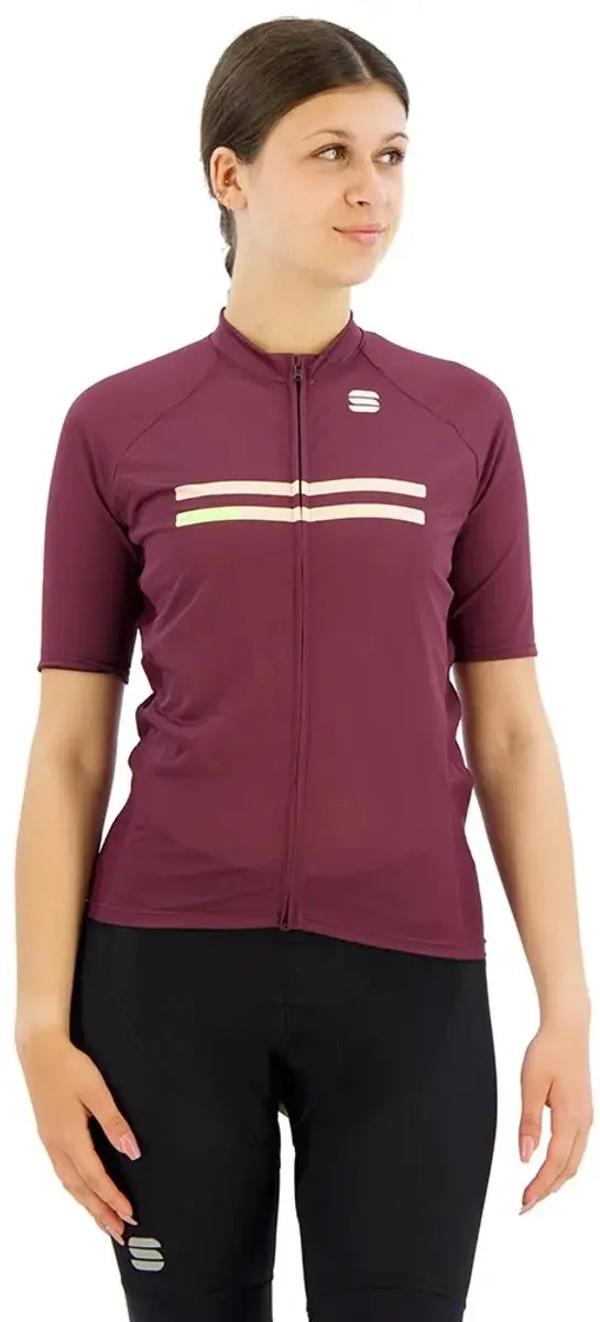 Sportful Joy Korte Mouw Wielertrui Paars S Vrouw