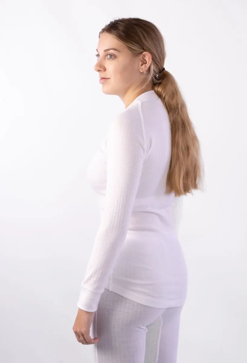 Avento Thermoshirt Vrouwen - Wit Maat 40