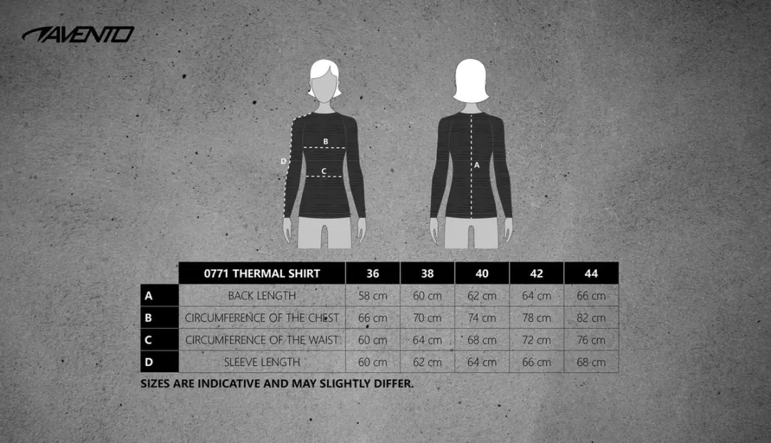 Avento Thermoshirt Superior Vrouwen - Zwart/Aqua Maat 44