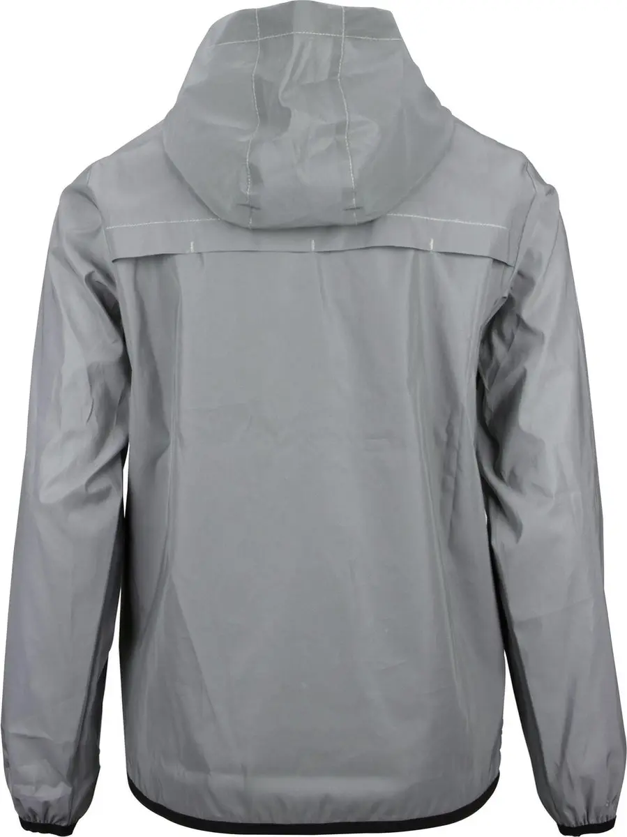 Avento Full Reflective Jas Junior 140 - Zilver