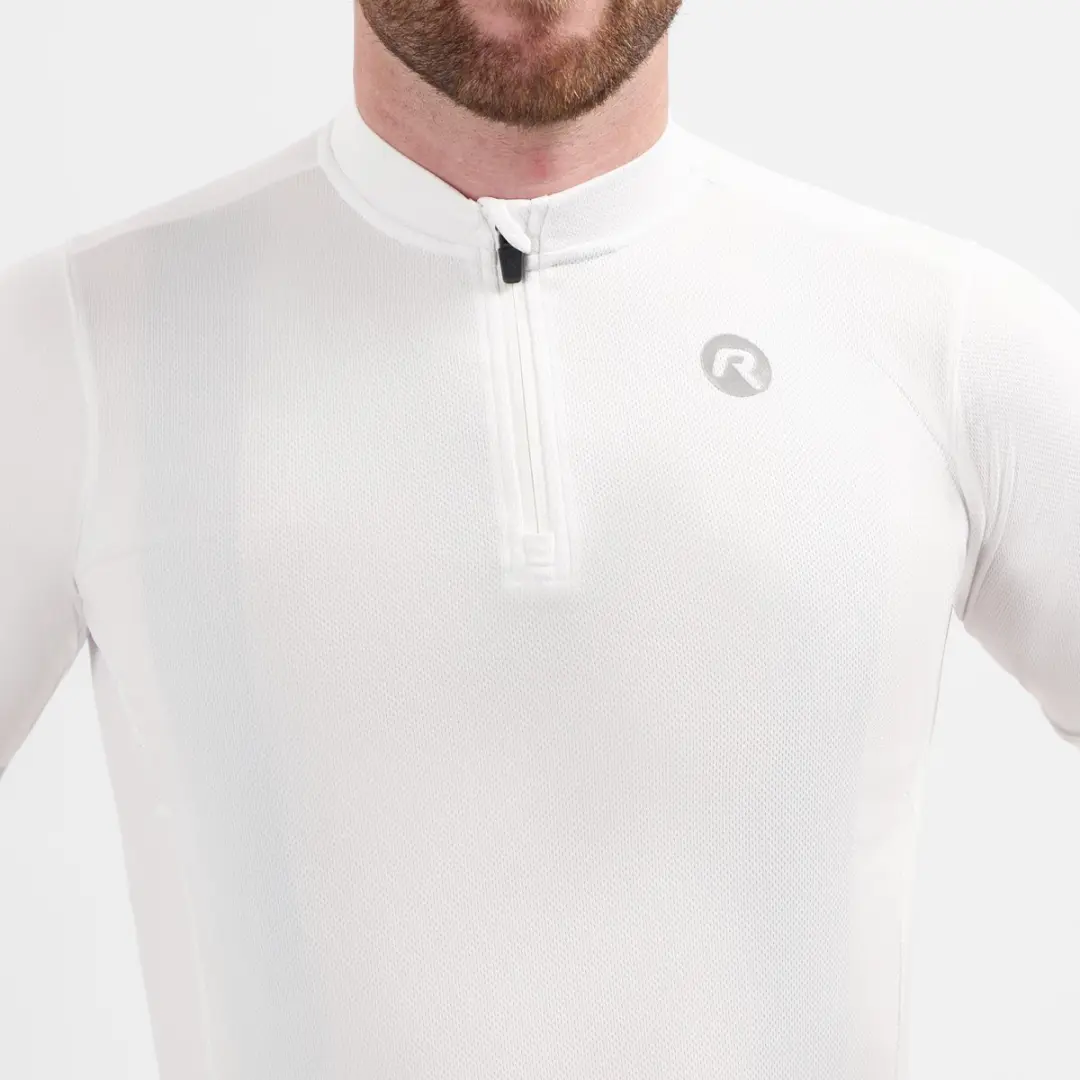 Rogelli Core Heren Fietsshirt Wit 7XL - ROG351526
