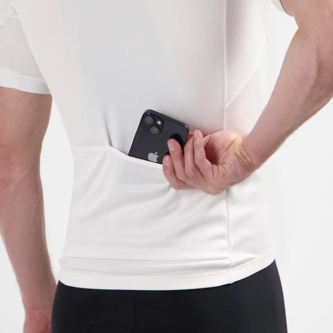 Rogelli Core Heren Fietsshirt Wit 7XL - ROG351526