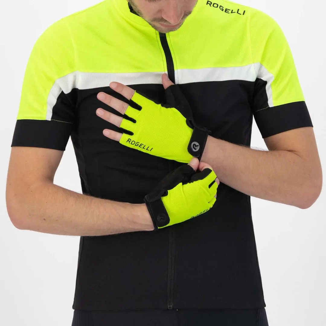 Rogelli Core Heren Fietshandschoenen Fluor M