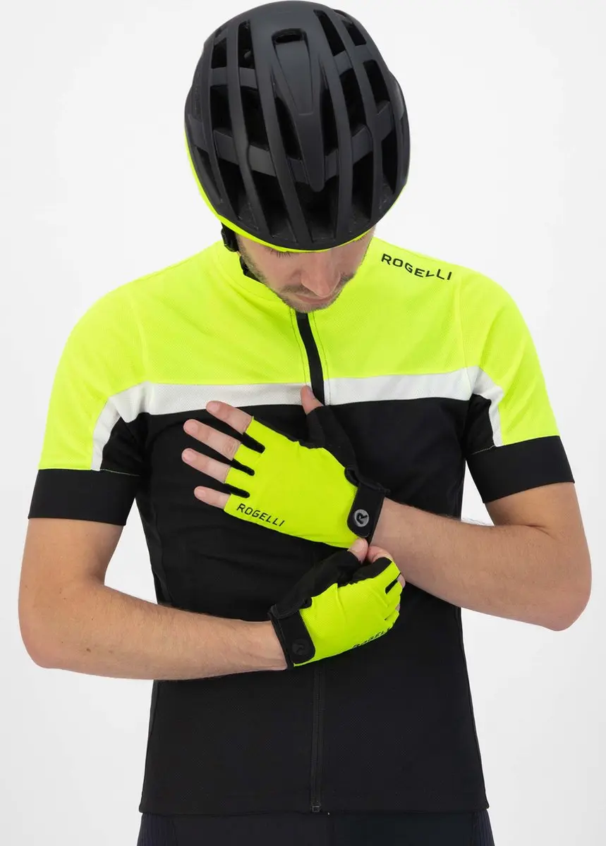 Rogelli Core Heren Fietshandschoenen Fluor M