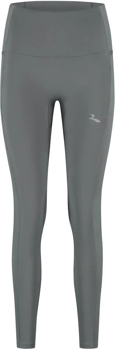 Rogelli Essential Dames Sportlegging - Telefoonzak Grijs