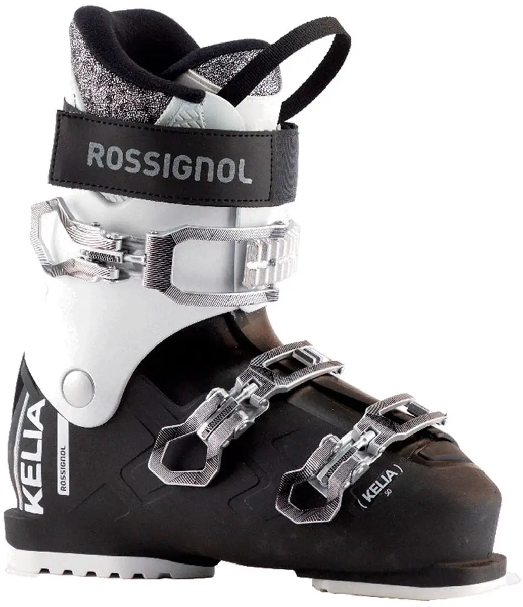 Rossignol Kelia 50 Alpineskischoenen Voor Dames Wit,Zwart 26.5 Vrouw
