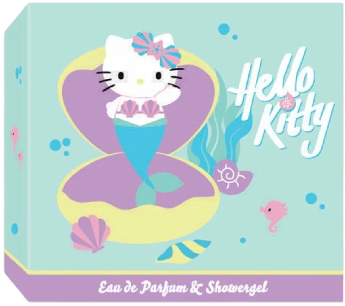 Hello Kitty - Giftset - Mermaid Mint - Showergel + Eau de Parfum - Cadeauset voor Kinderen - Geschenkset