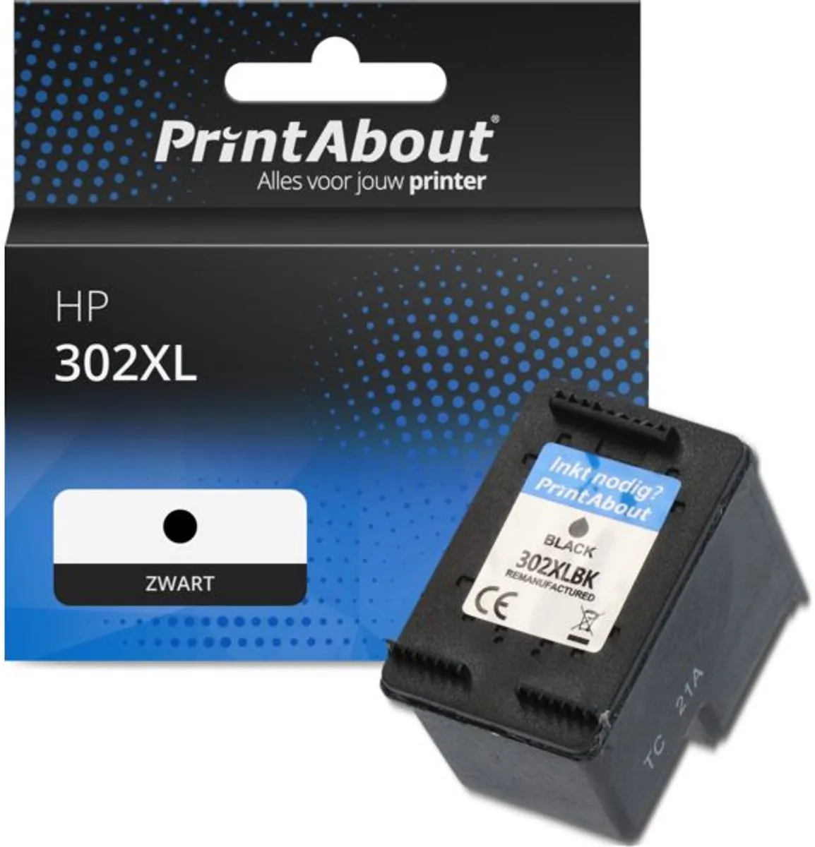 PrintAbout Inktcartridge 302XL F6U68AE