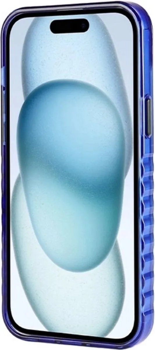 Audi IML Big Logo Hoesje - Blauw - MagSafe - iPhone 13 Pro Max