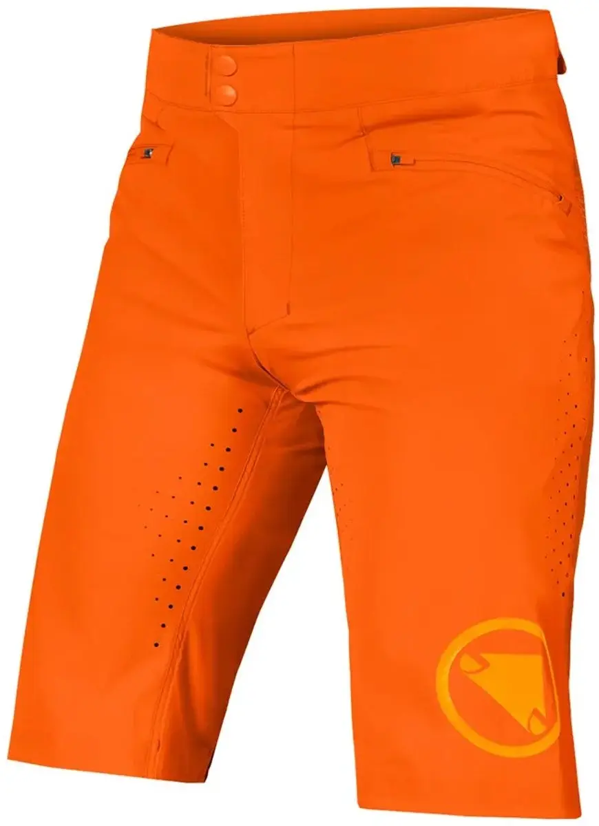 Endura Singletrack Lite Fietsbroek - L - Oranje