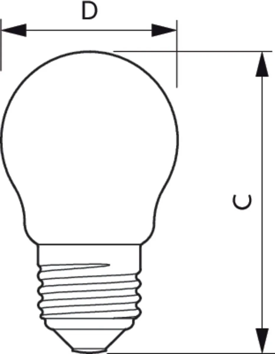 Philips Corepro LEDluster E27 4.3W 470lm - Mat - Zeer Warm Wit