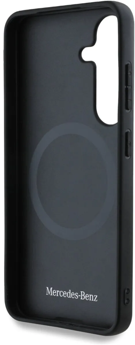 Mercedes Lederen Hoesje S25 Magsafe - Transparent
