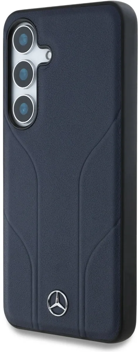Mercedes Lederen Hoesje S25 Magsafe - Transparent