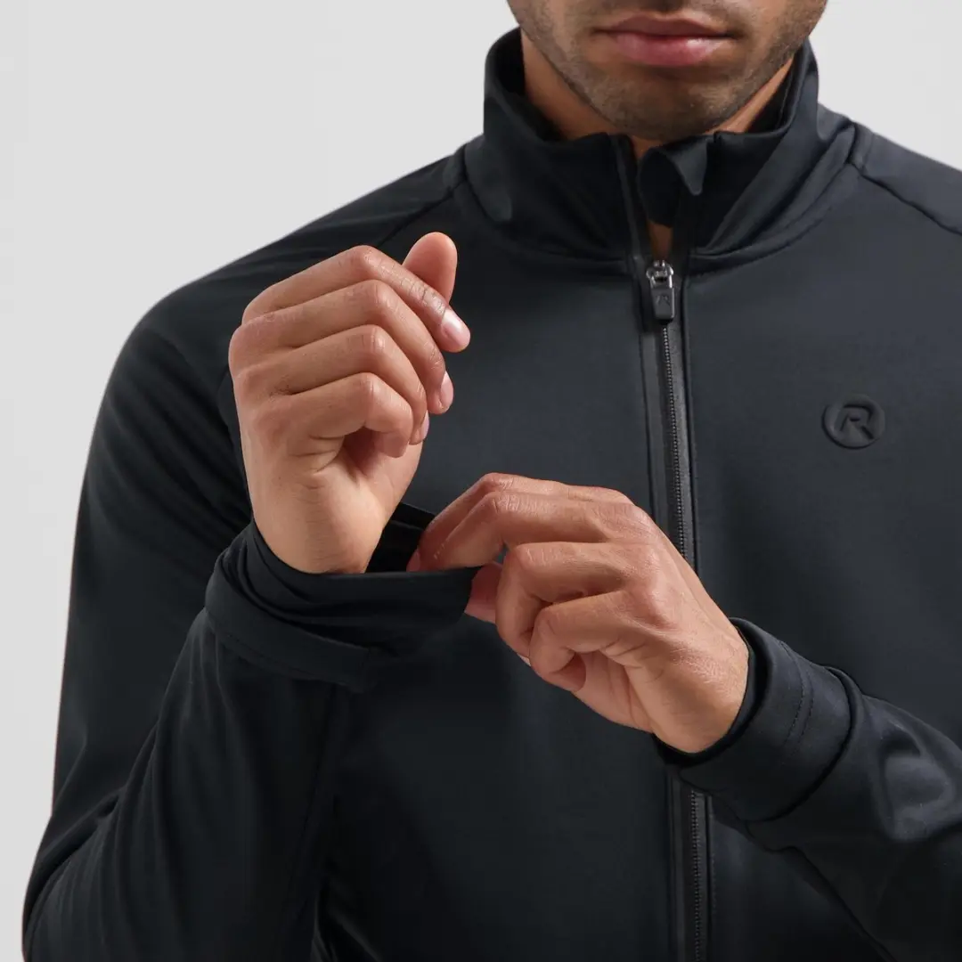Rogelli Essential II Heren Fietsjack - Winddicht - Zwart - afbeelding 6 van 6