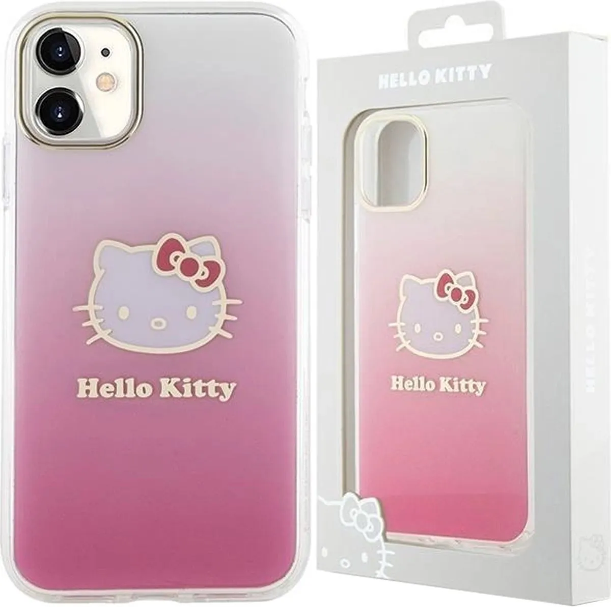 Hello Kitty IML Gradient iPhone Hoes