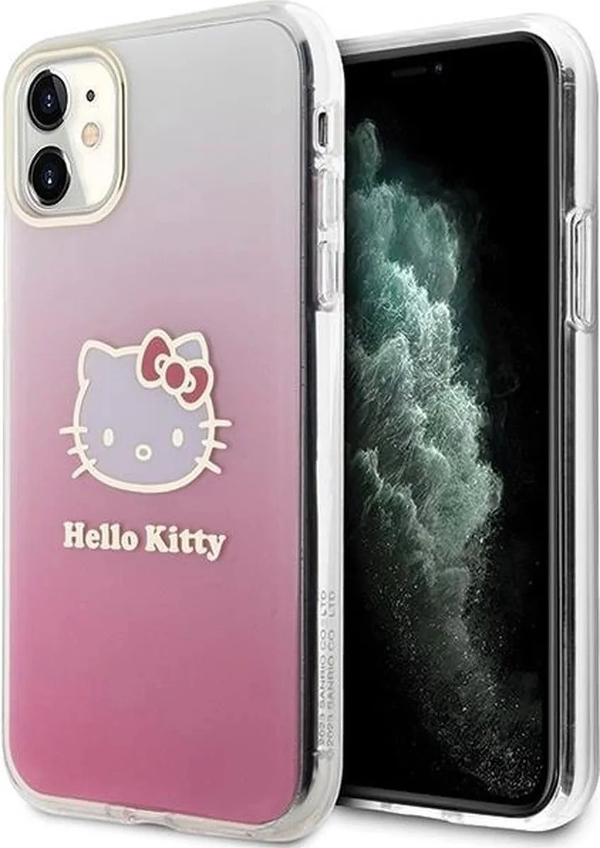 Hello Kitty IML Gradient iPhone Hoes - Roze - afbeelding 2 van 2