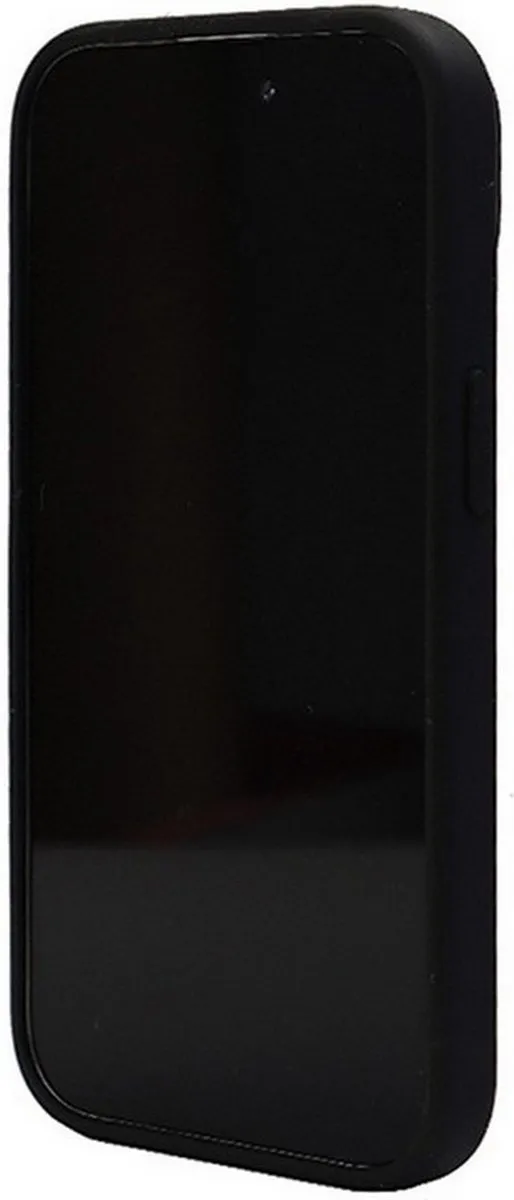 Audi Silicone Back Case voor iPhone 15 Plus - Zwart