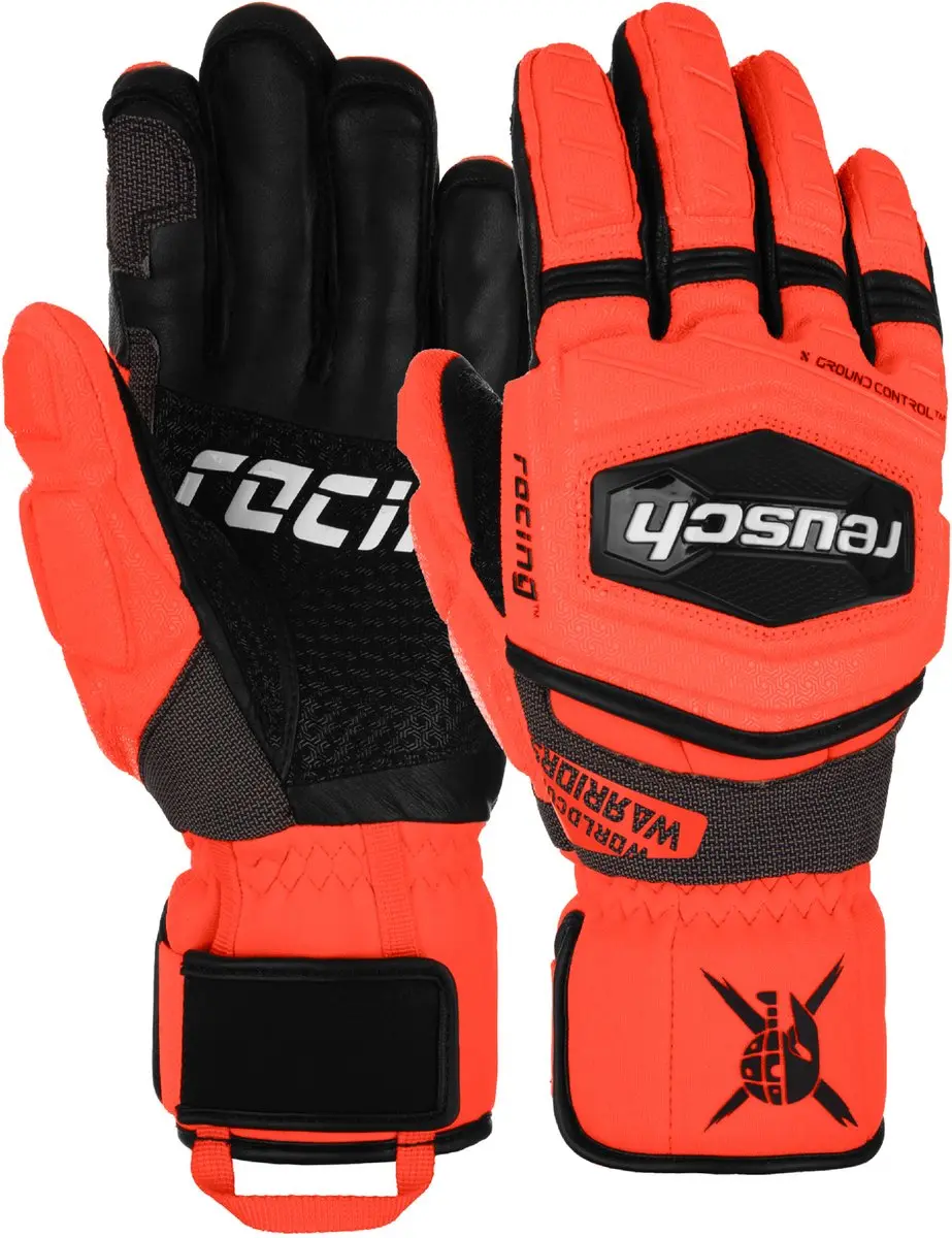 Reusch Worldcup Warrior GS Skihandschoenen 11 - Zwart/Fluoro