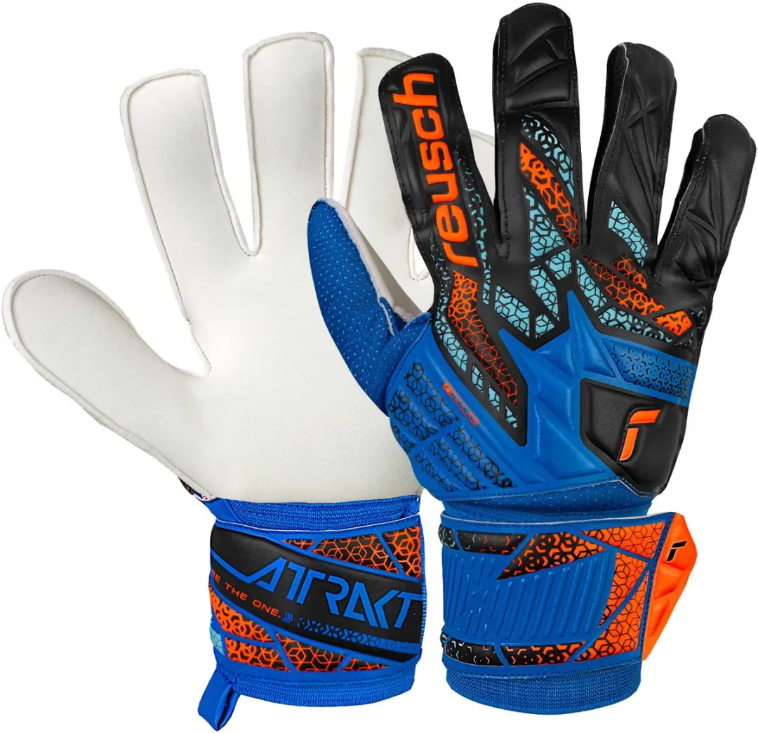 Reusch Attrakt Solid Keepershandschoenen Blauw 10