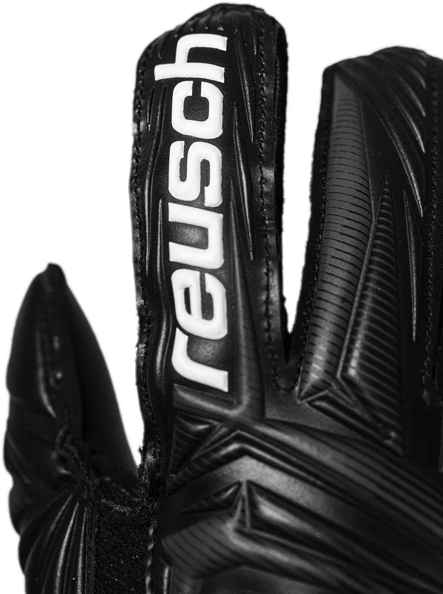 Reusch Attrakt Infinity Junior Keepershandschoenen - Maat 5 - Zwart/Wit