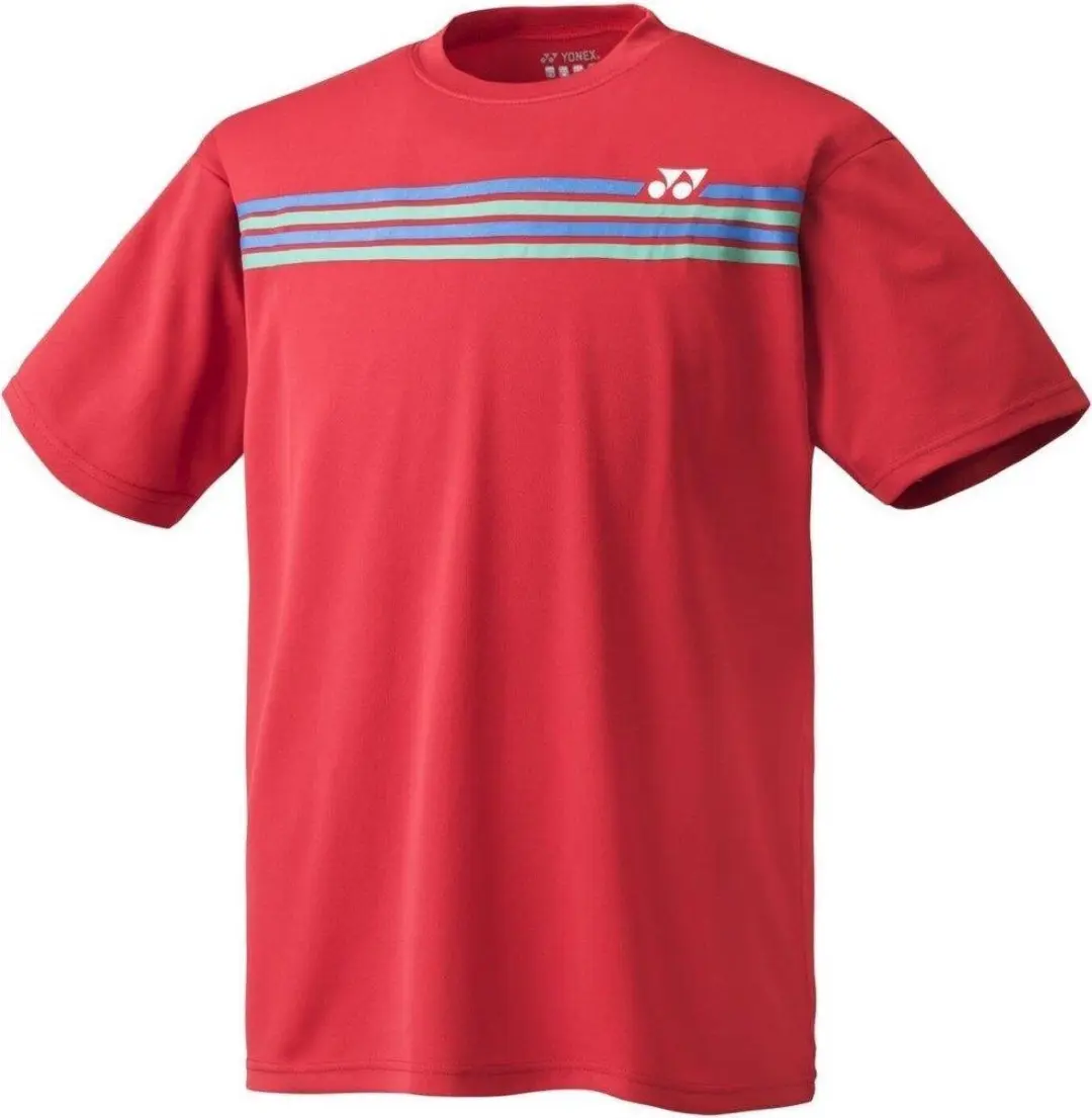 Yonex sportshirt Team Shirt Rood Heren Maat XS