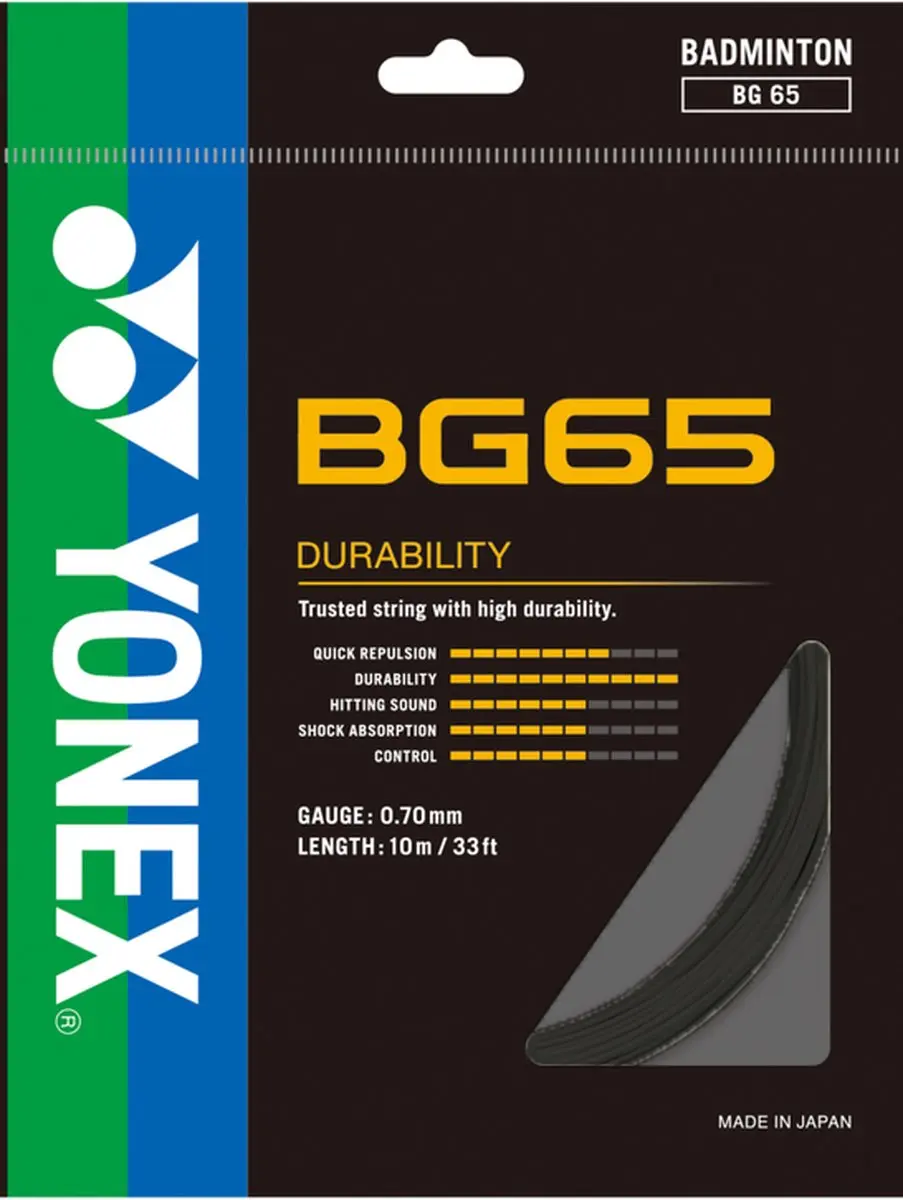 Yonex BG65 badmintonsnaar