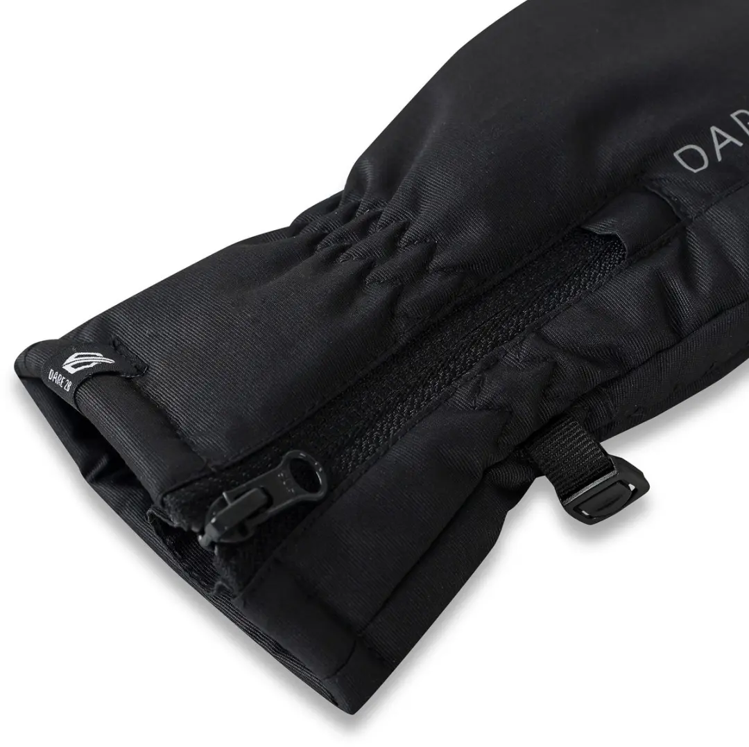 Dare 2b Igloo Handschoenen - 104 (3-4 jaar) - Zwart - afbeelding 3 van 5