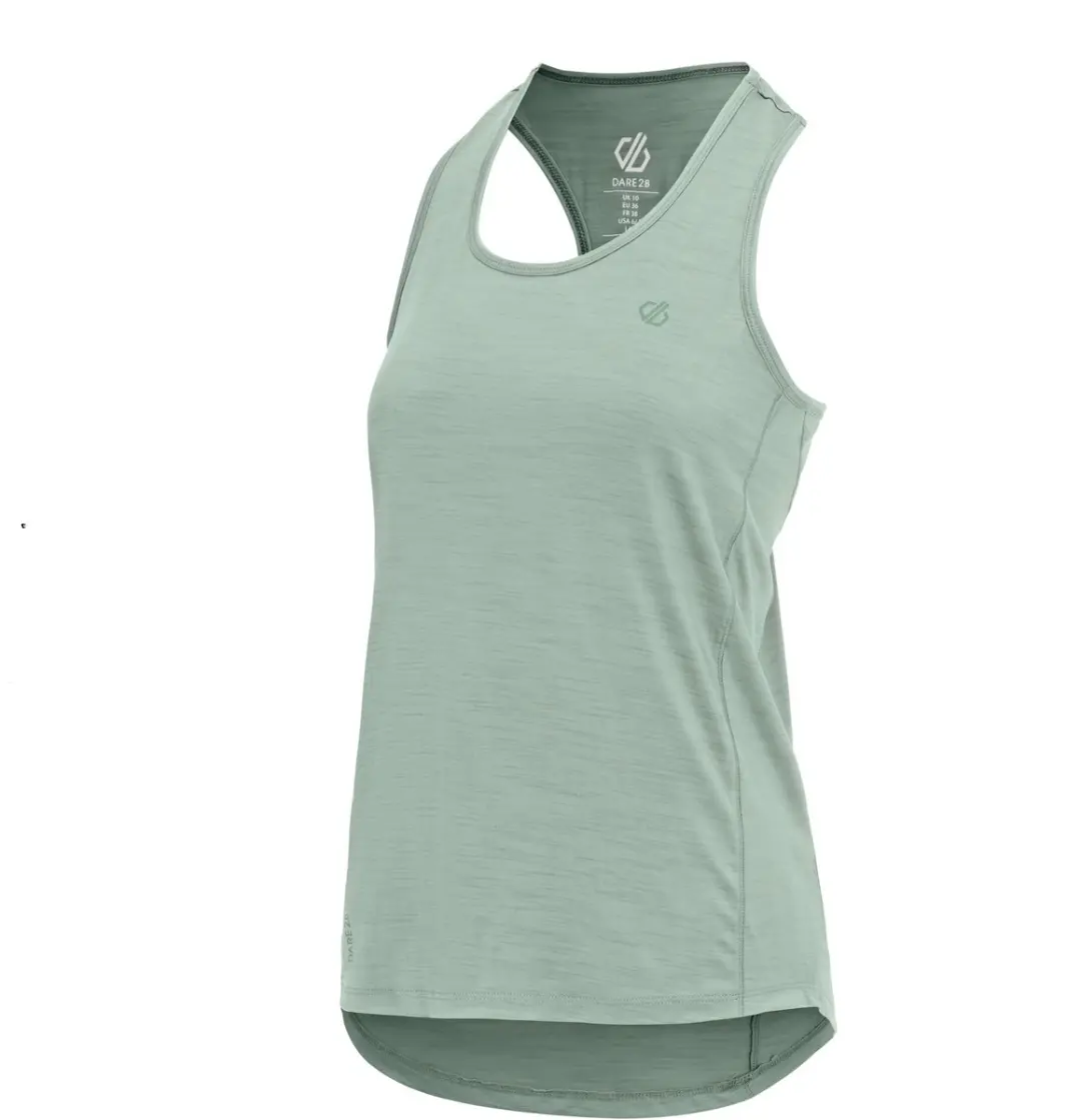 Dare 2b Tanktop - Lichtgewicht Ademend - Groen - afbeelding 2 van 6