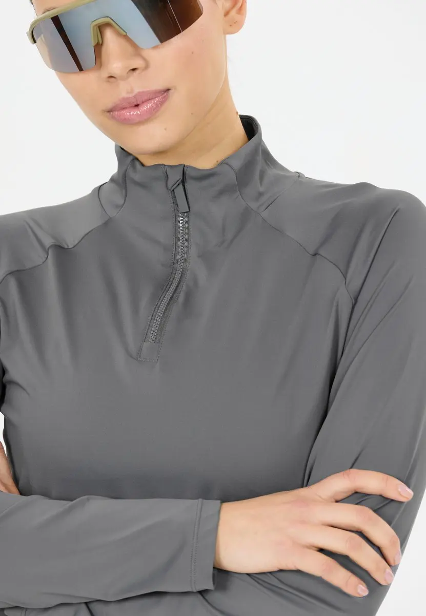 Athlecia Grina V2 Midlayer - Donkergrijs M40