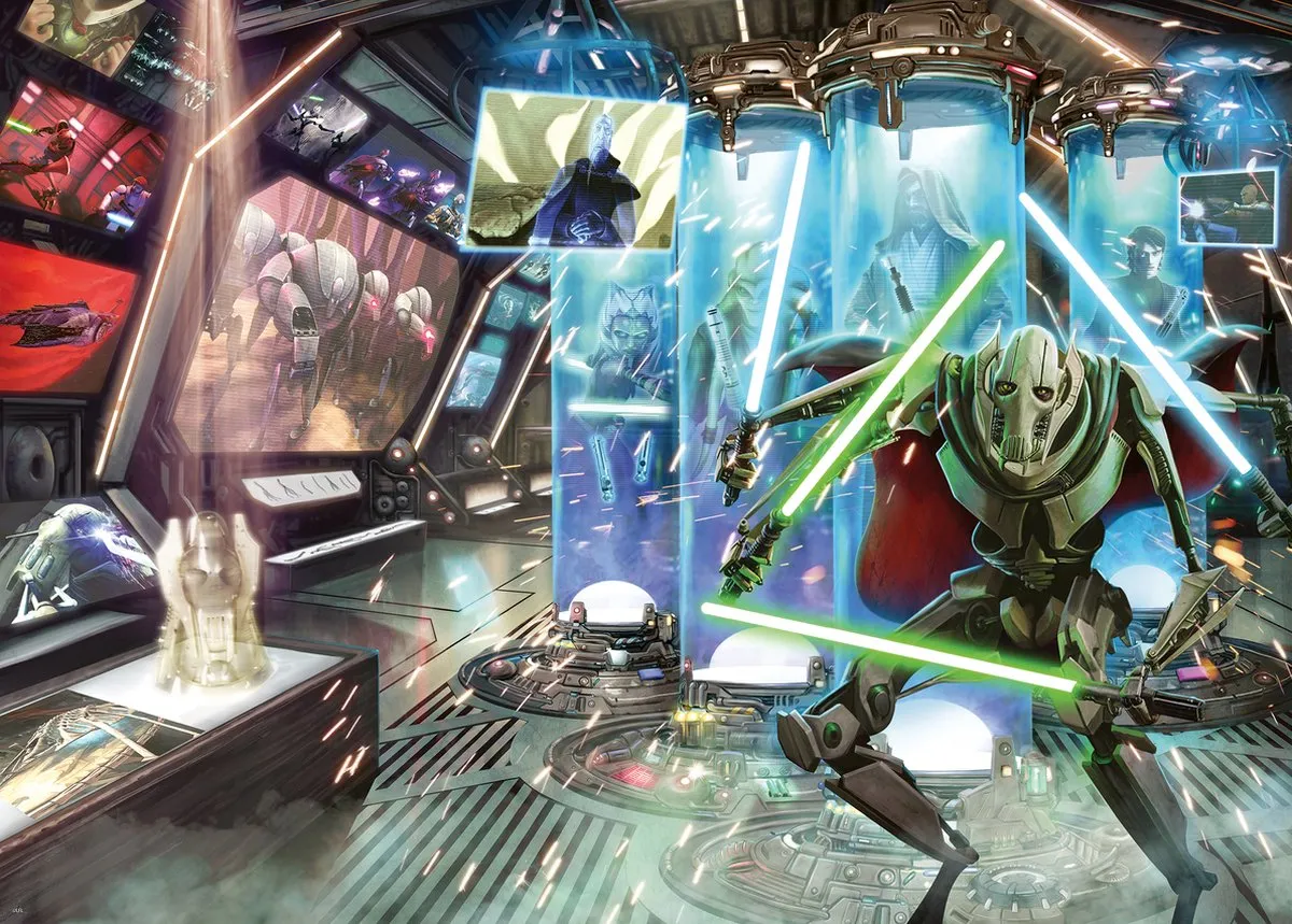 Ravensburger Star Wars General Grievous Puzzel 1000 Stuks - Multicolor