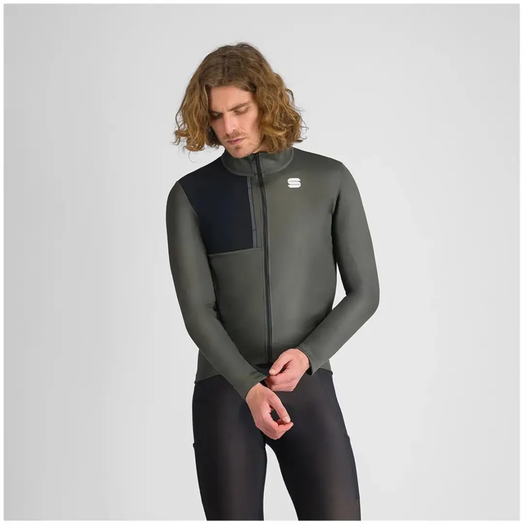 Sportful Giara Jas - M - Dark Green Ivy