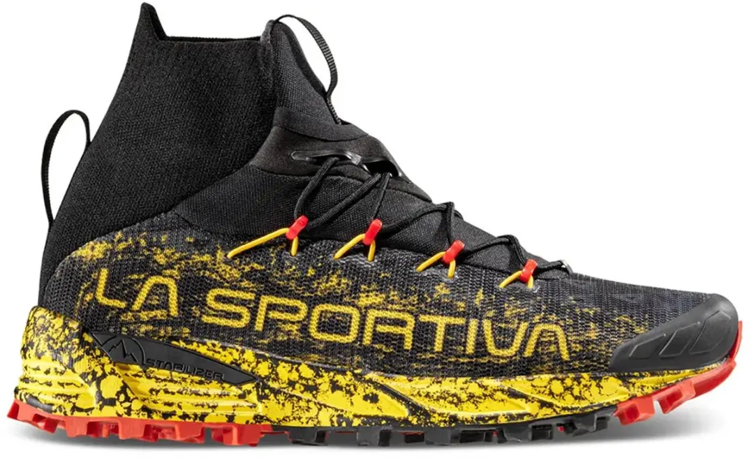 La Sportiva Uragano GTX Trailschoenen - Zwart/Geel - afbeelding 3 van 4
