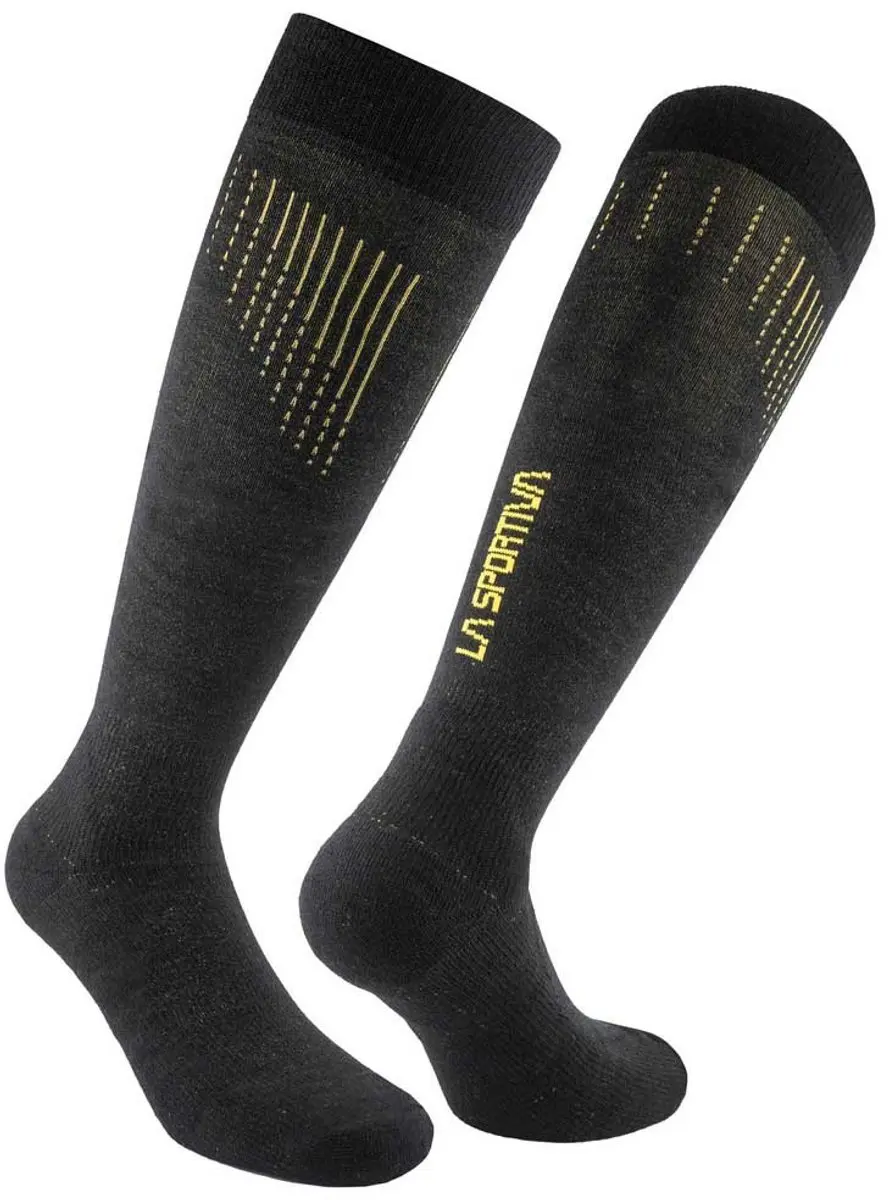 La Sportiva Wool Thermo Lange Sokken Zwart EU 38-40