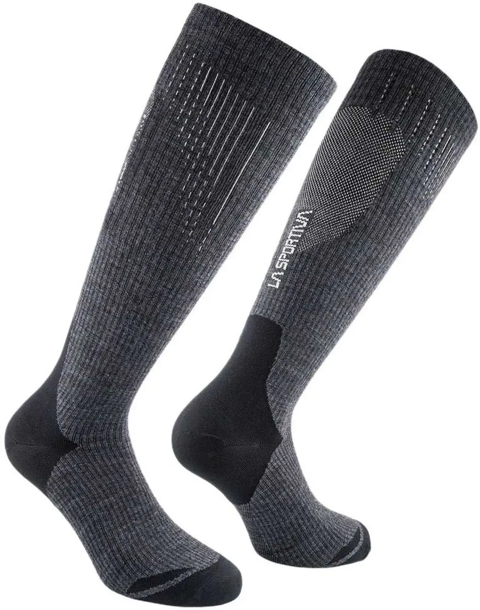 La Sportiva Wool Tech Lange Sokken Grijs EU 35-37