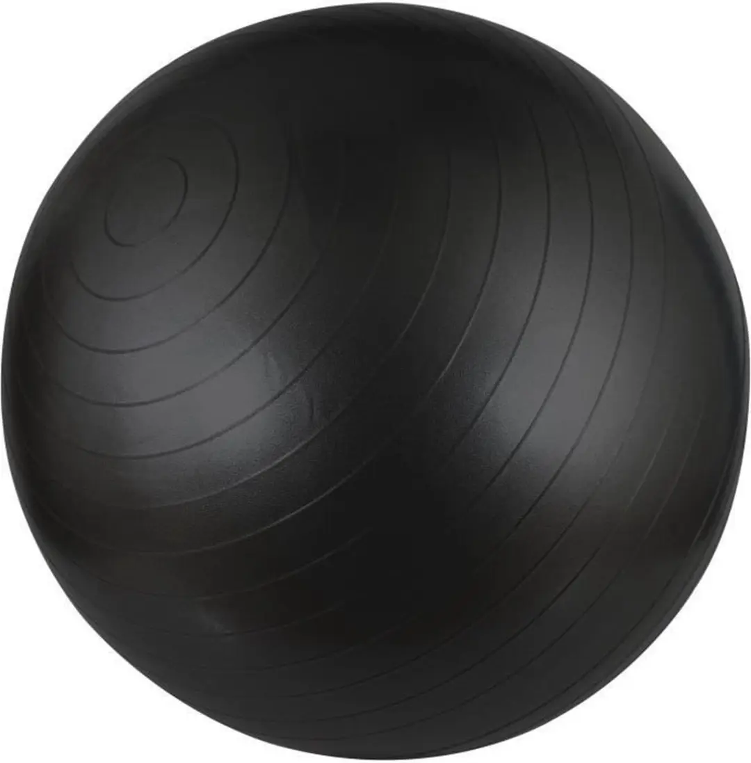 Avento Fitnessbal Ø75cm - Zwart