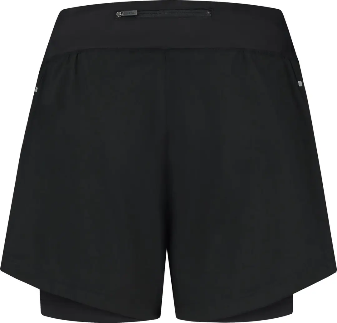 Rogelli Essential Dames Hardloopshort 2-in-1 - XS - Zwart - afbeelding 3 van 6