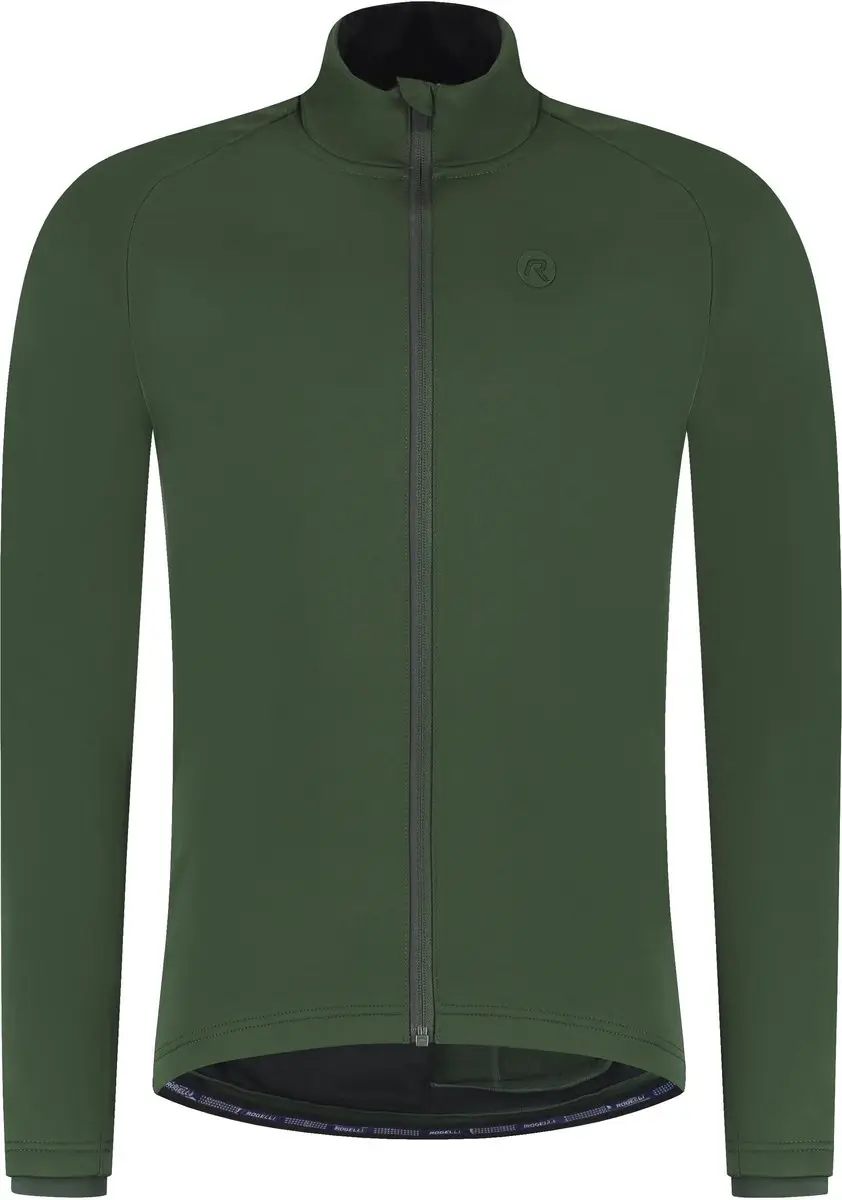 Rogelli Essential II Heren Fietsjack - Winddicht - Legergroen - afbeelding 2 van 6