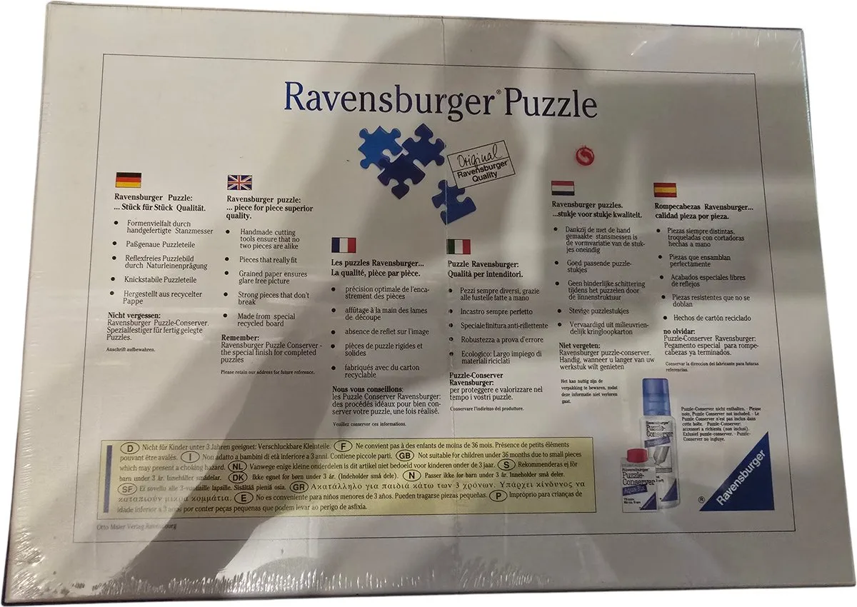 Ravensburger Teddybeer Puzzel 1000 Stuks