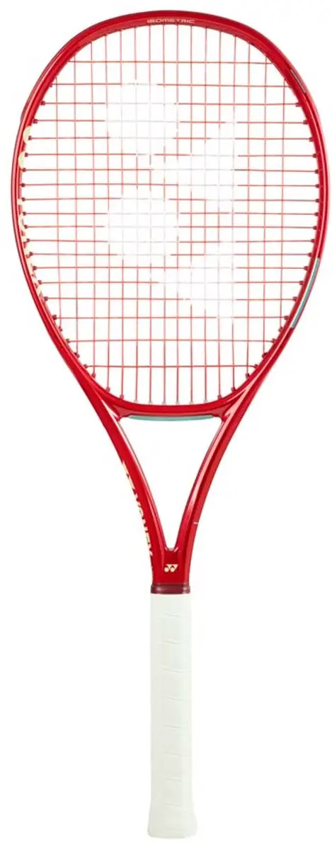 Tennisracket Yonex VCORE 100 Ruby Red 300g (Onbespannen)-Gripmaat L4