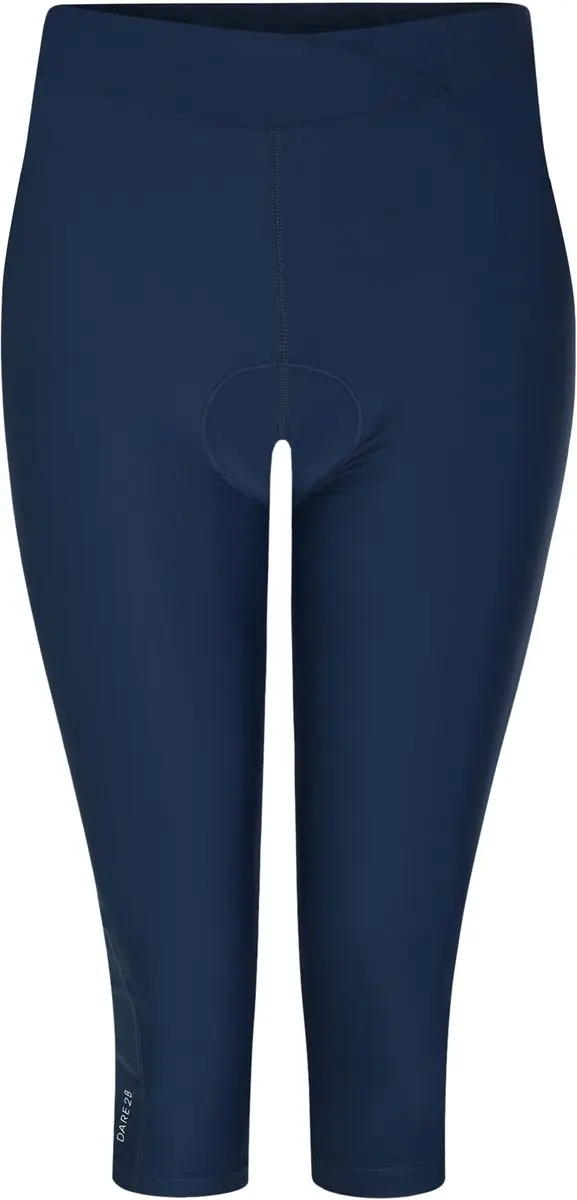 Fietsshort Racefiets Dames Hoge Taille Gevoerde Inzet