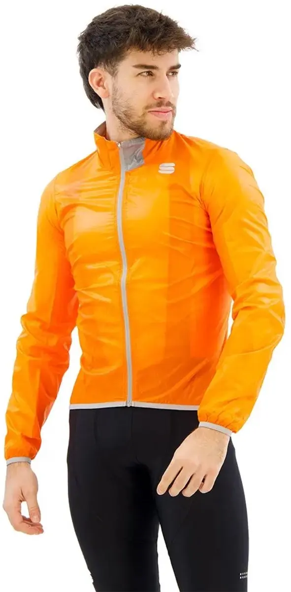 Sportful Hot Pack Easylight Fietsjas - Orange - Maat S