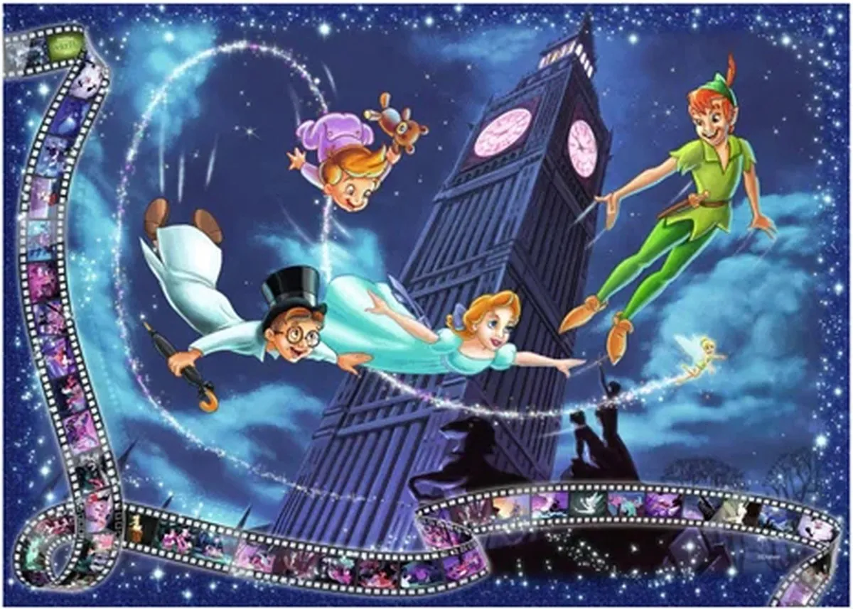 Ravensburger Disney Peter Pan Legpuzzel 1000 Stuks - Multicolor
