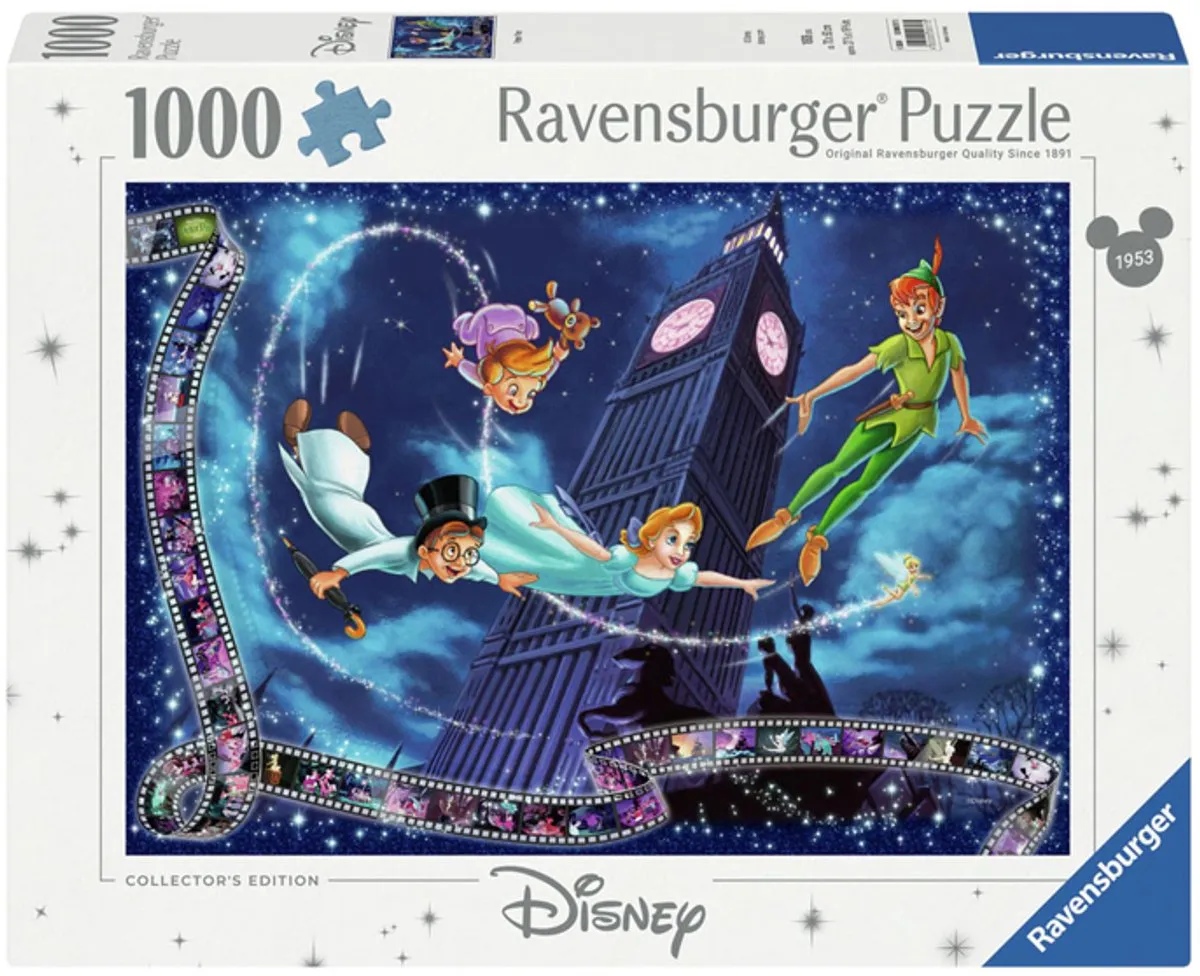 Ravensburger Disney Peter Pan Legpuzzel 1000 Stuks - Multicolor
