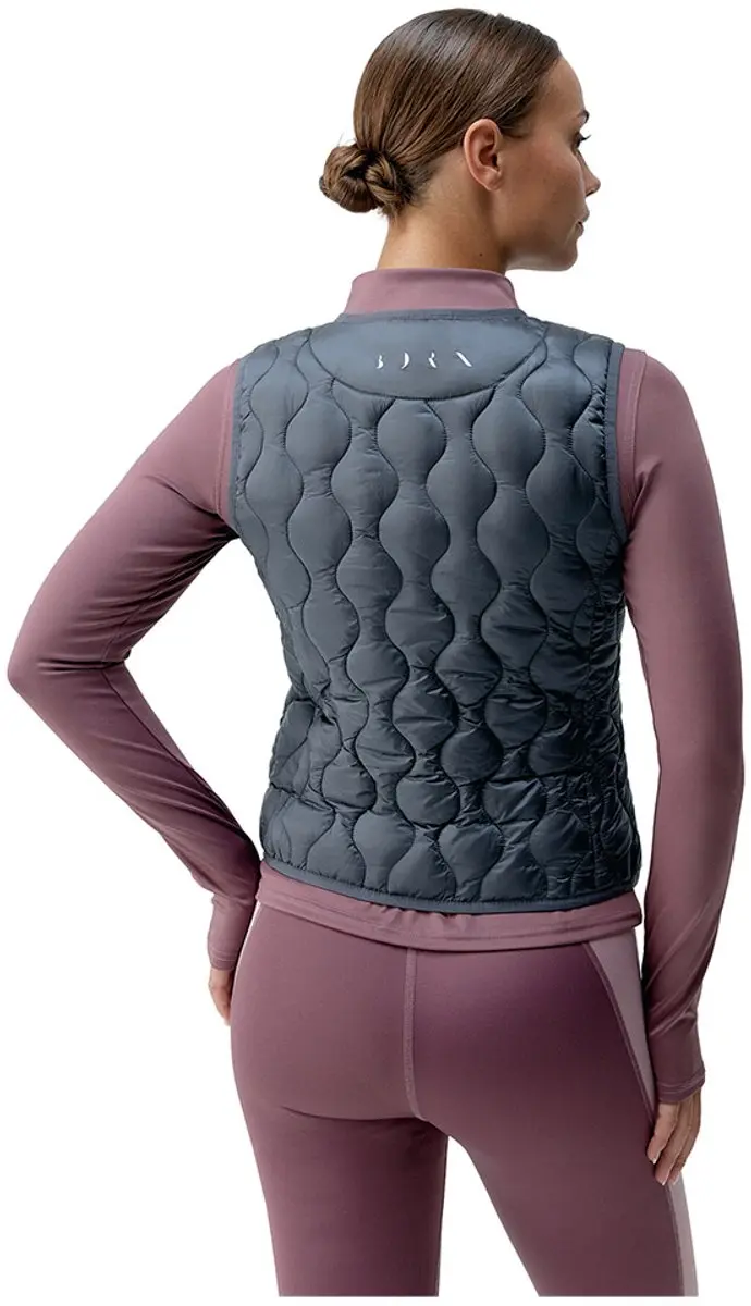 Born Living Yoga Kenal Vest - Vrouw - Grijs XL - afbeelding 2 van 6