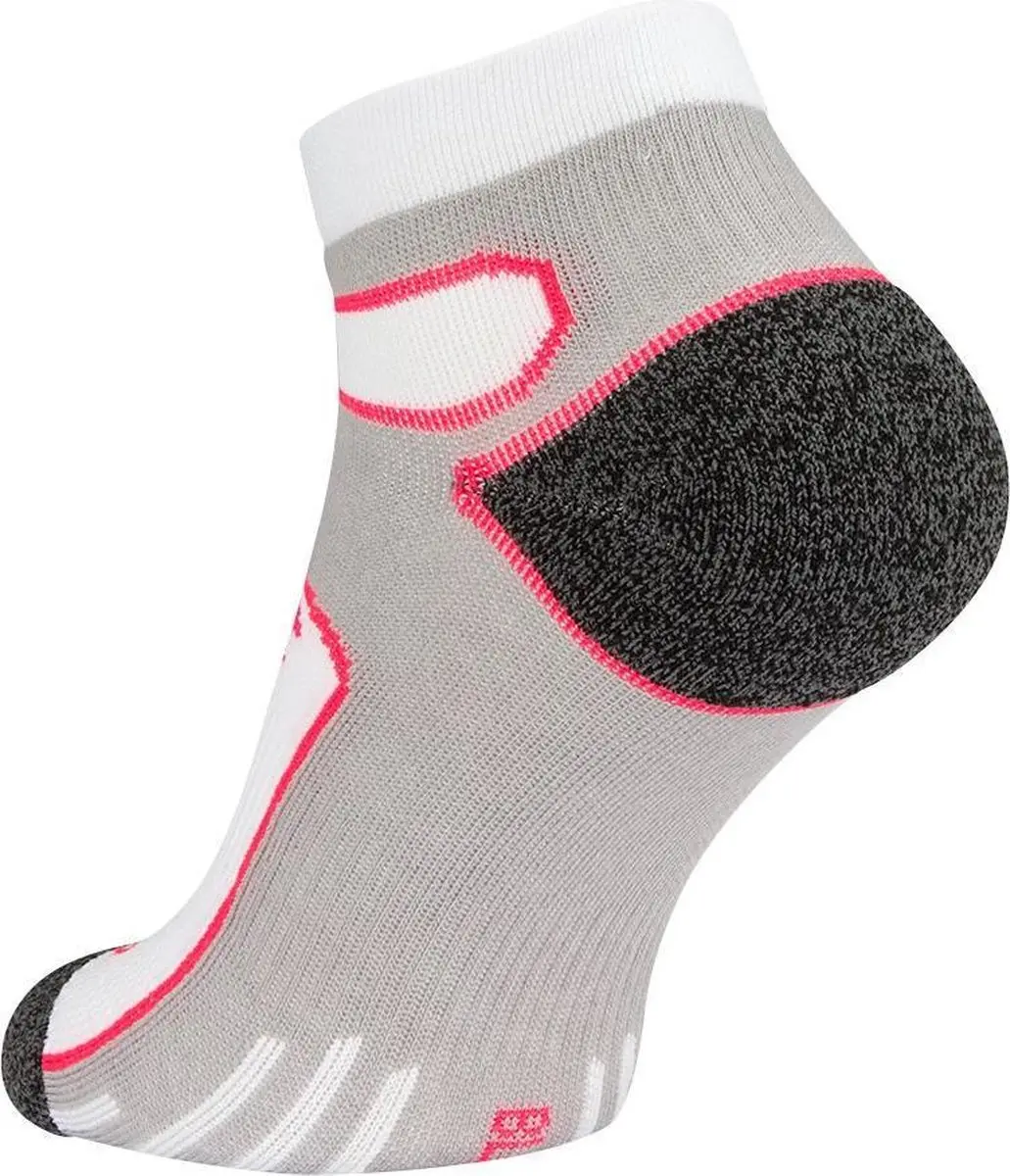 Avento Sport Enkelsokken Dames - 2 Stuks - Wit/Roze