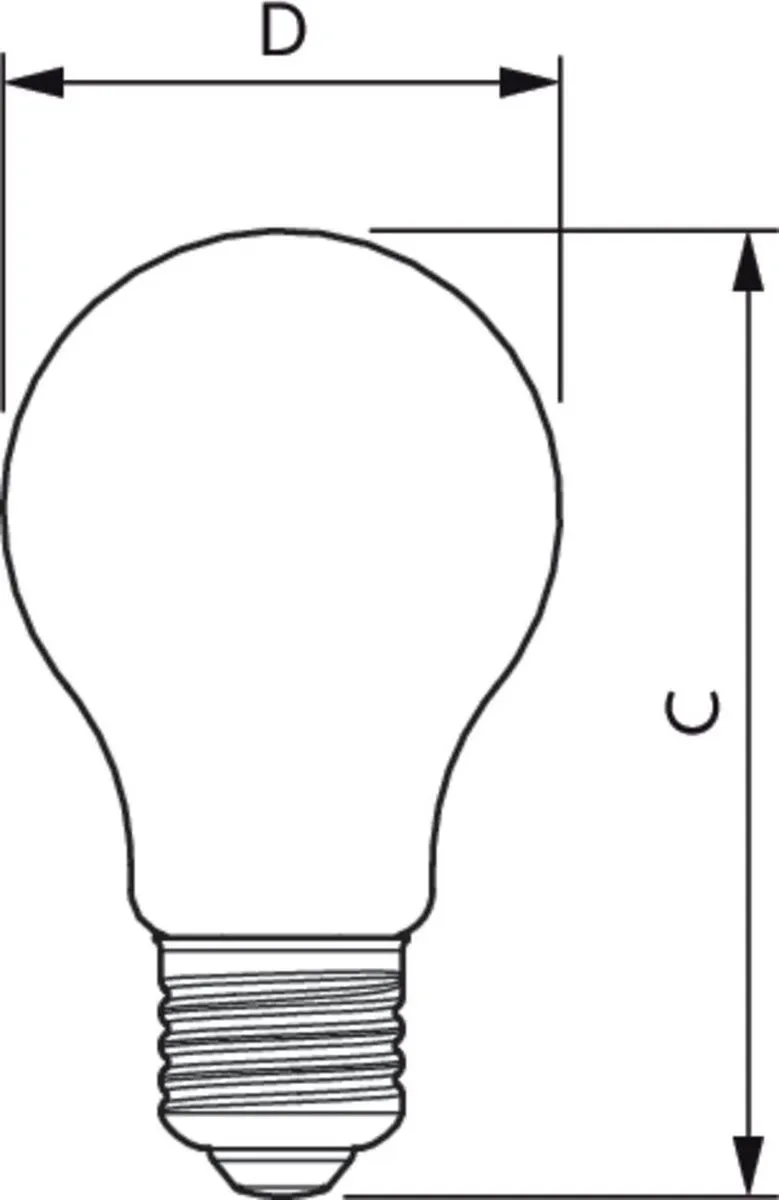 Philips MASTER Value LED E27 3.4W 470lm - Zeer Warm Wit 2700K