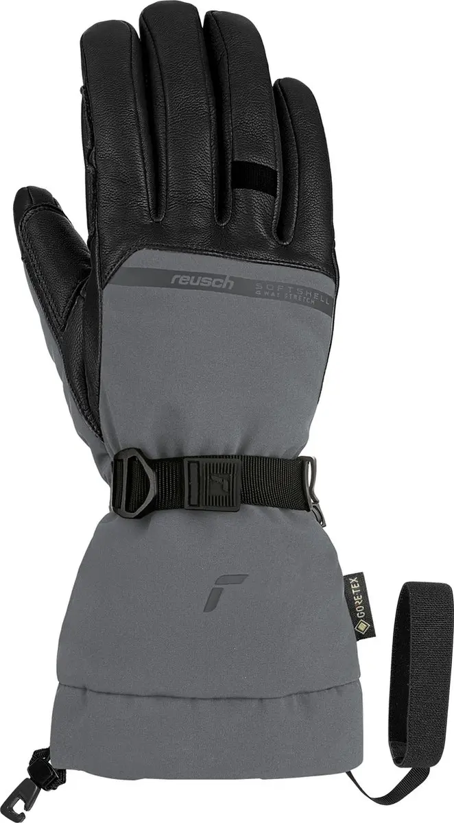 Reusch Handschoenen Grijs-Zwart - Maat 8 - afbeelding 6 van 6